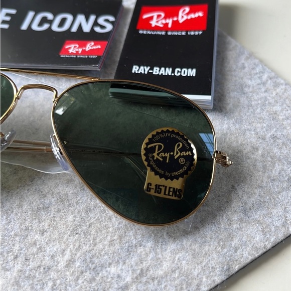 NWT Ray-Ban RB3025 Gold - Picture 2 of 4